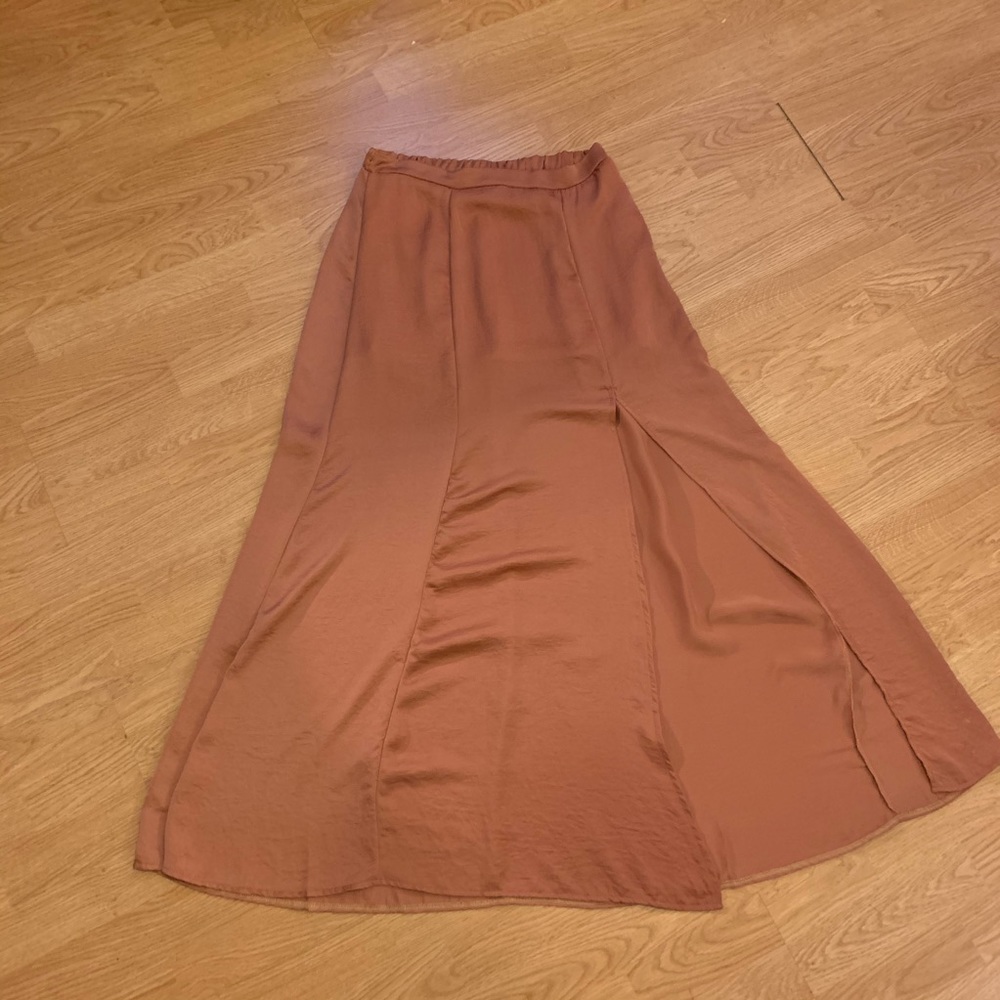 Full Length Rose Maxi Skirt